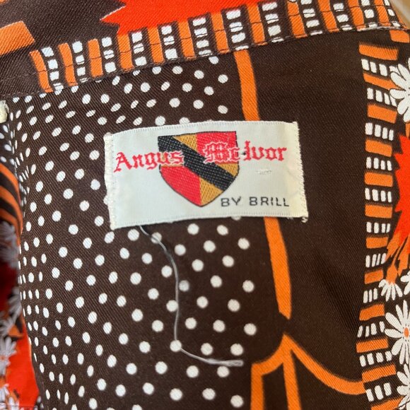 Vintage patterned dress shirt - Picture 5 of 5